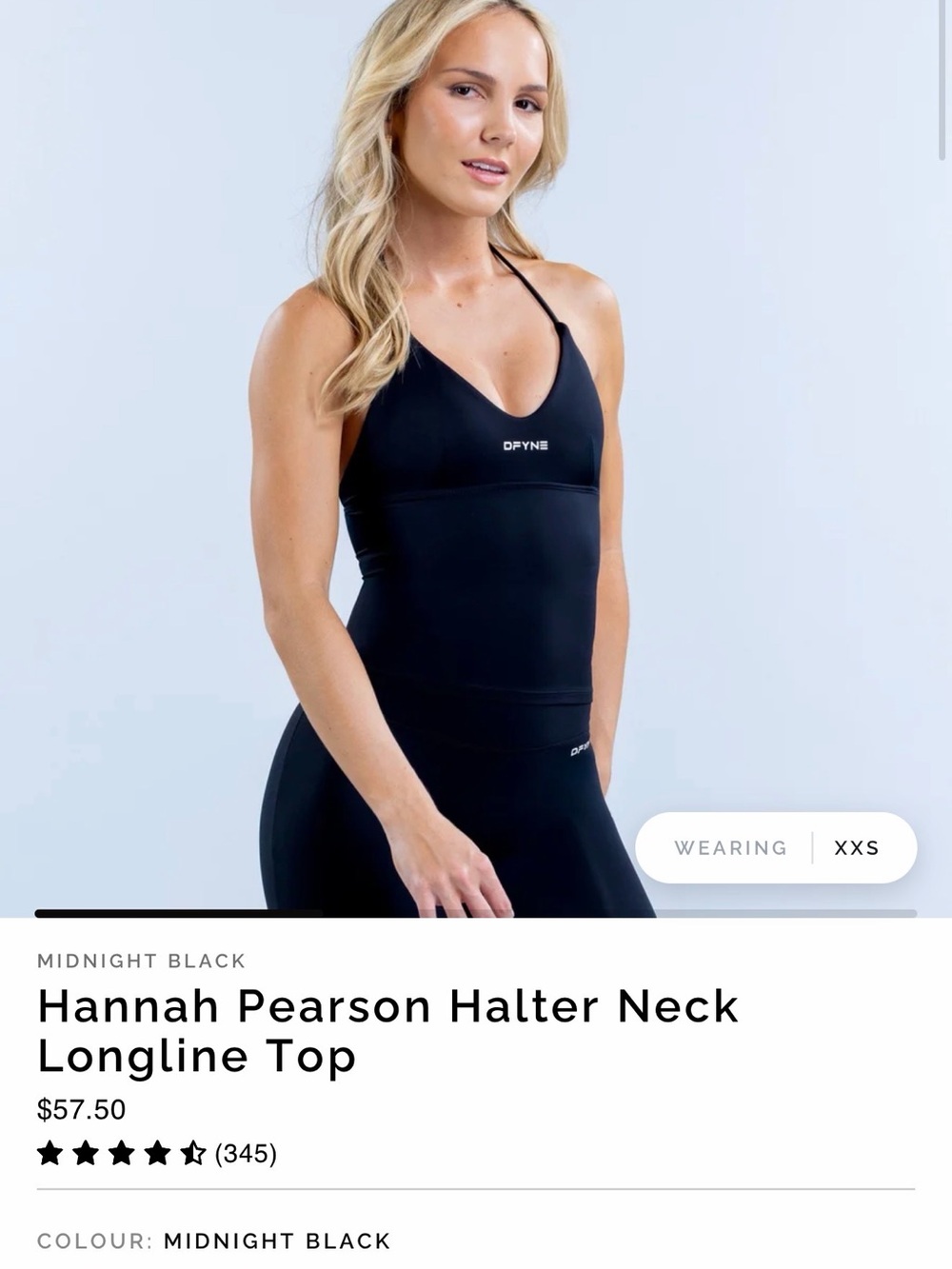 DFYNE Hannah Pearson Limited Edition Set β Midnight Black - Picture 4 of 5